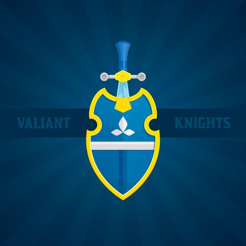 Sword and Shield Icon vektor