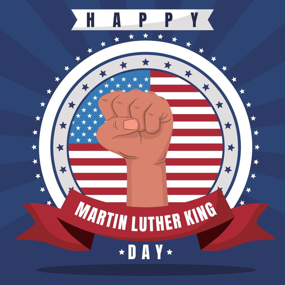 Martin Luther King Day Konzept vektor