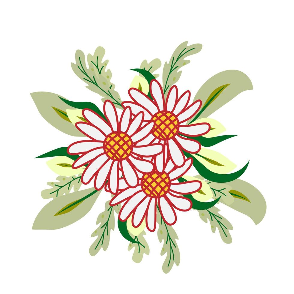 blomma logotyp blad och träd vektorillustration vektor