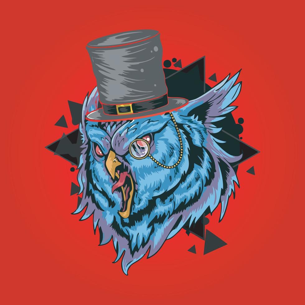 Gamer-Maskottchen-Logo-Design-Vektor, Gamer-Illustration für Sportteam. moderner Illustrator-Konzeptstil für Abzeichen vektor