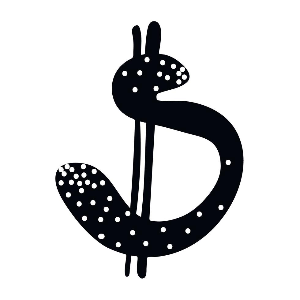 dollar designikon svart symbol vektor