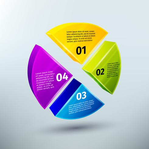 Abstrakte Geschäft Infografiken Gestaltungselemente vektor