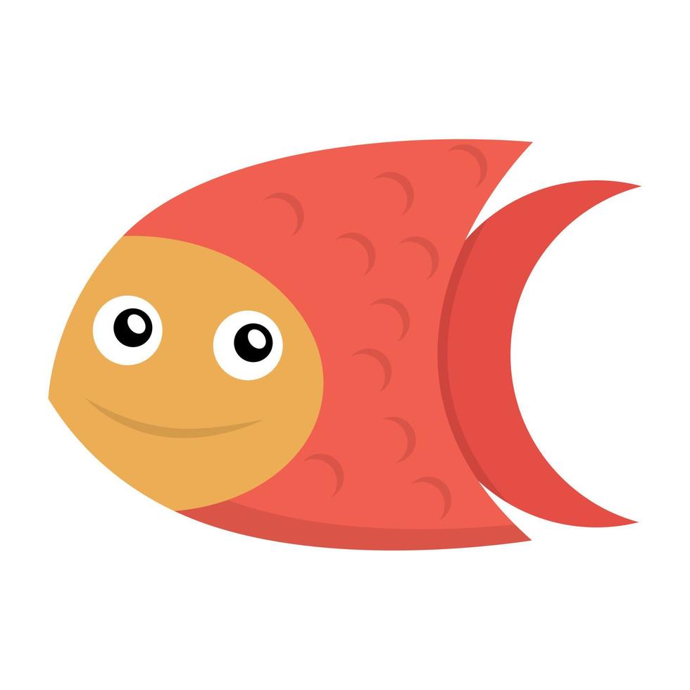 trendiga angelfish koncept vektor