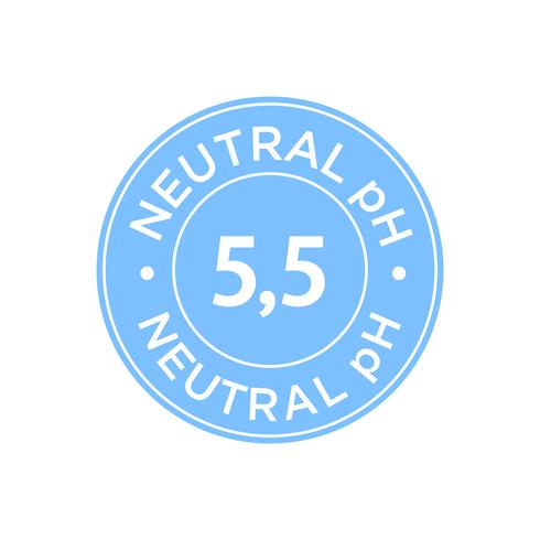 Neutrales pH-Symbol vektor