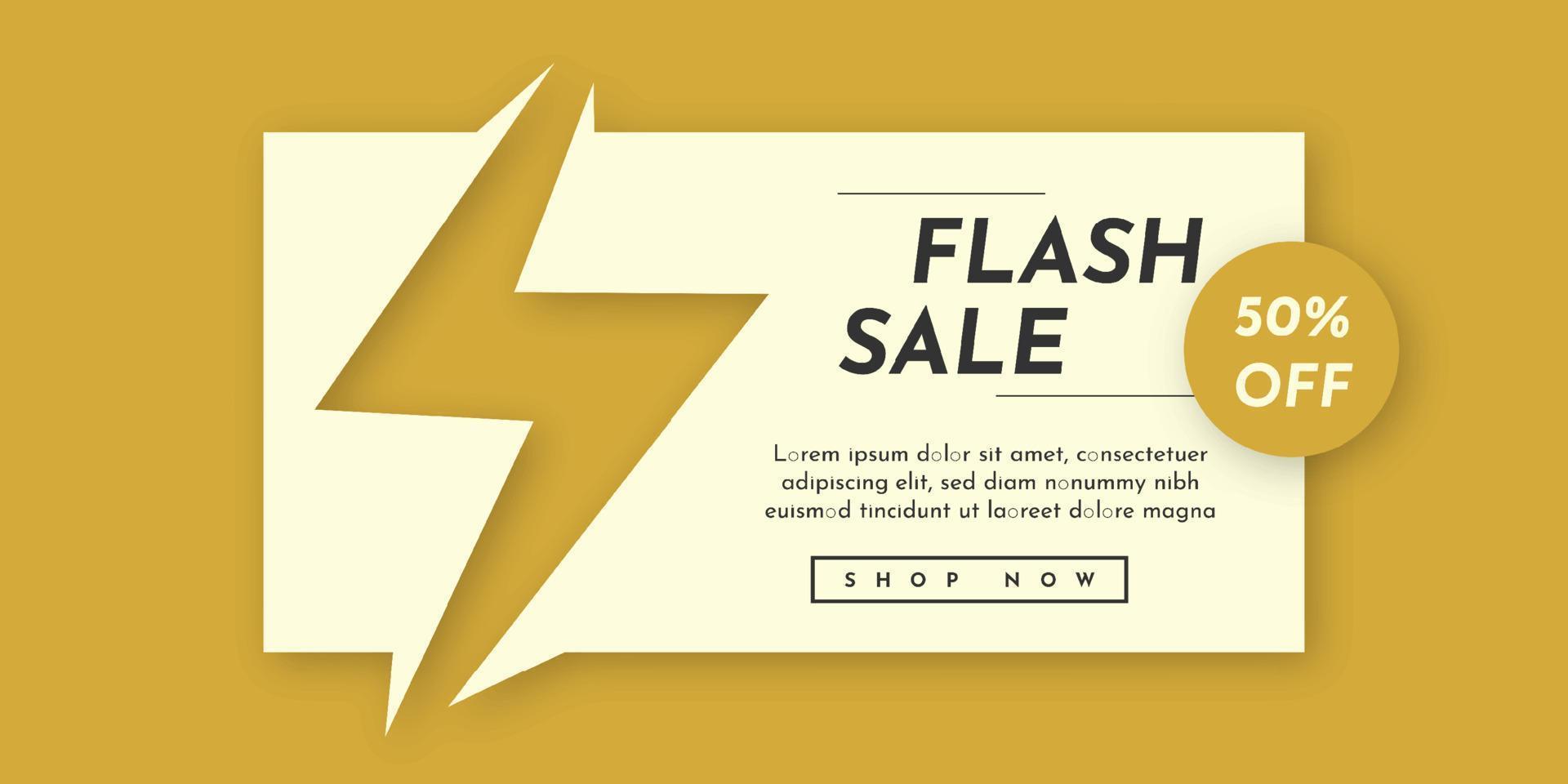 Flash-Verkauf Hintergrund Illustration Vorlage Design vektor