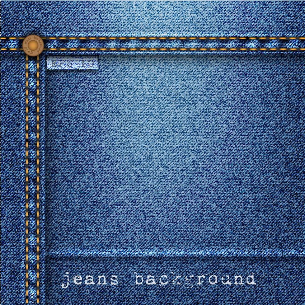 blå jeans bakgrund vektor