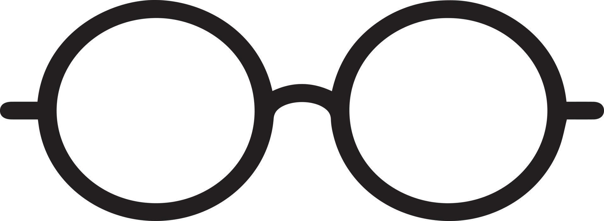 runde brille lesebrille brille vektor