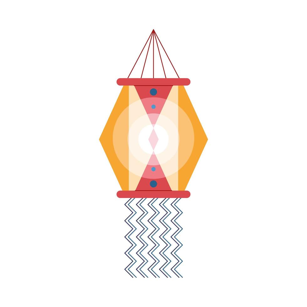 diwali dekorativ lampa vektor