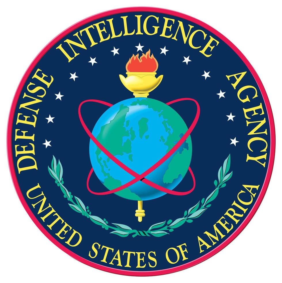Verteidigung Intelligenz Agentur USA - - dia Siegel vektor