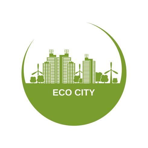 eco city design vektor