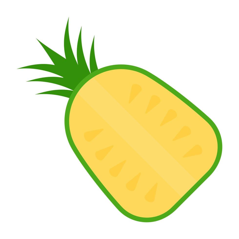 trendiga ananas koncept vektor