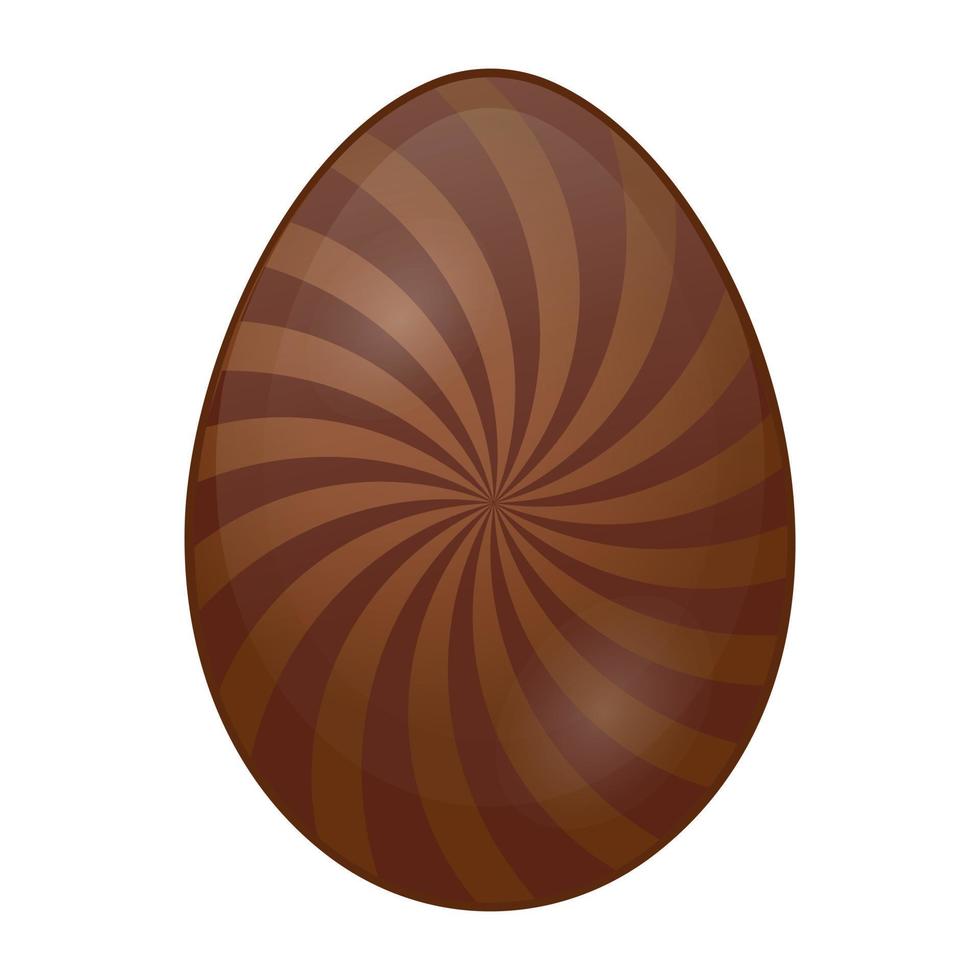 Schokoladen-Ei-Konzepte vektor