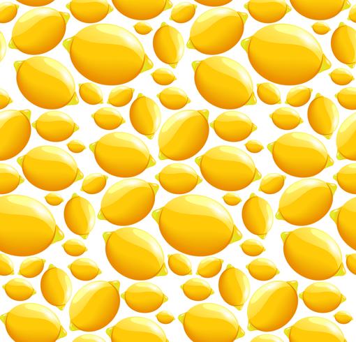 Citron sömlös mönster vektor