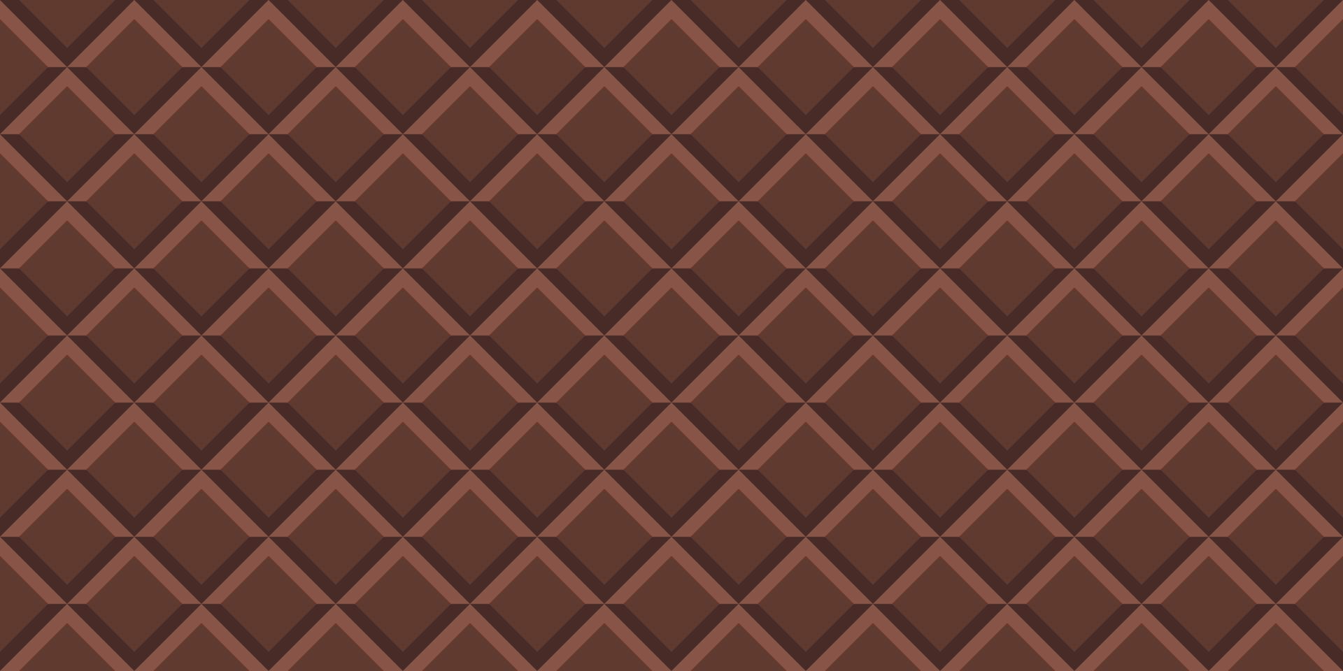 Muster Schokolade Grafikdesign Hintergrund. vektor