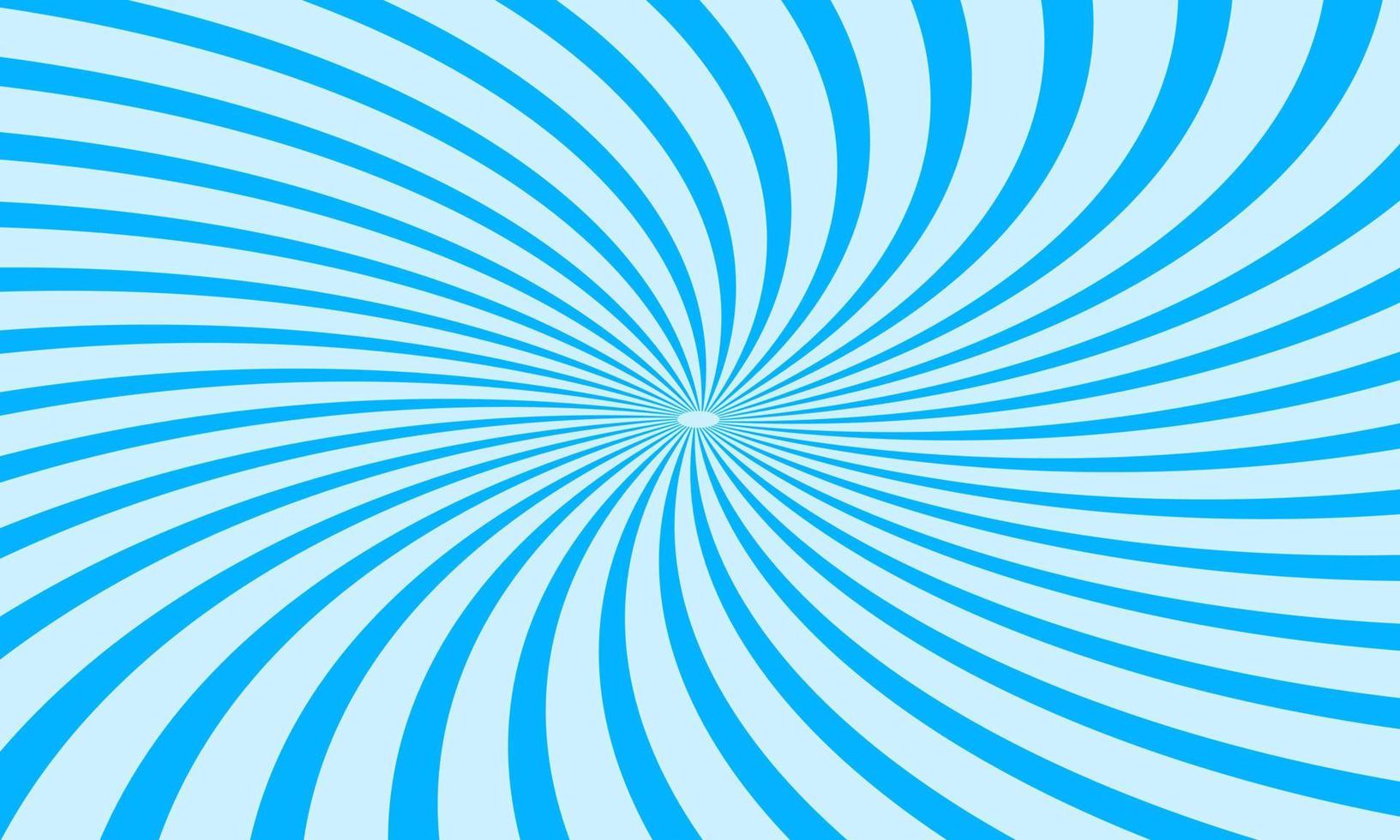 abstrakt bakgrund böjt blått solljus. vektor illustration.