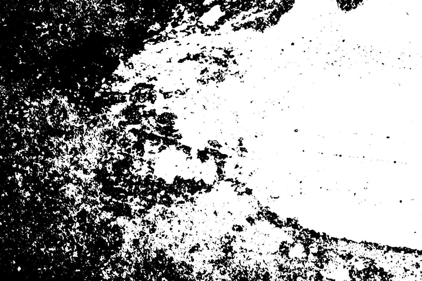 Grunge-Vektor-Textur. abstrakter rissiger Hintergrund. gealterte und verwitterte gebrochene Oberfläche. verschmutzt und beschädigt. detaillierte grobe Kulisse. vektor