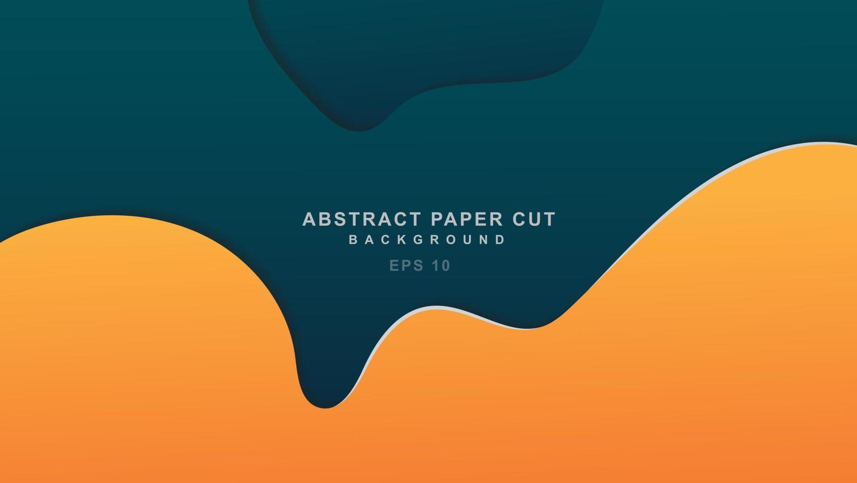 moderner Papierschnitt-Hintergrund vektor