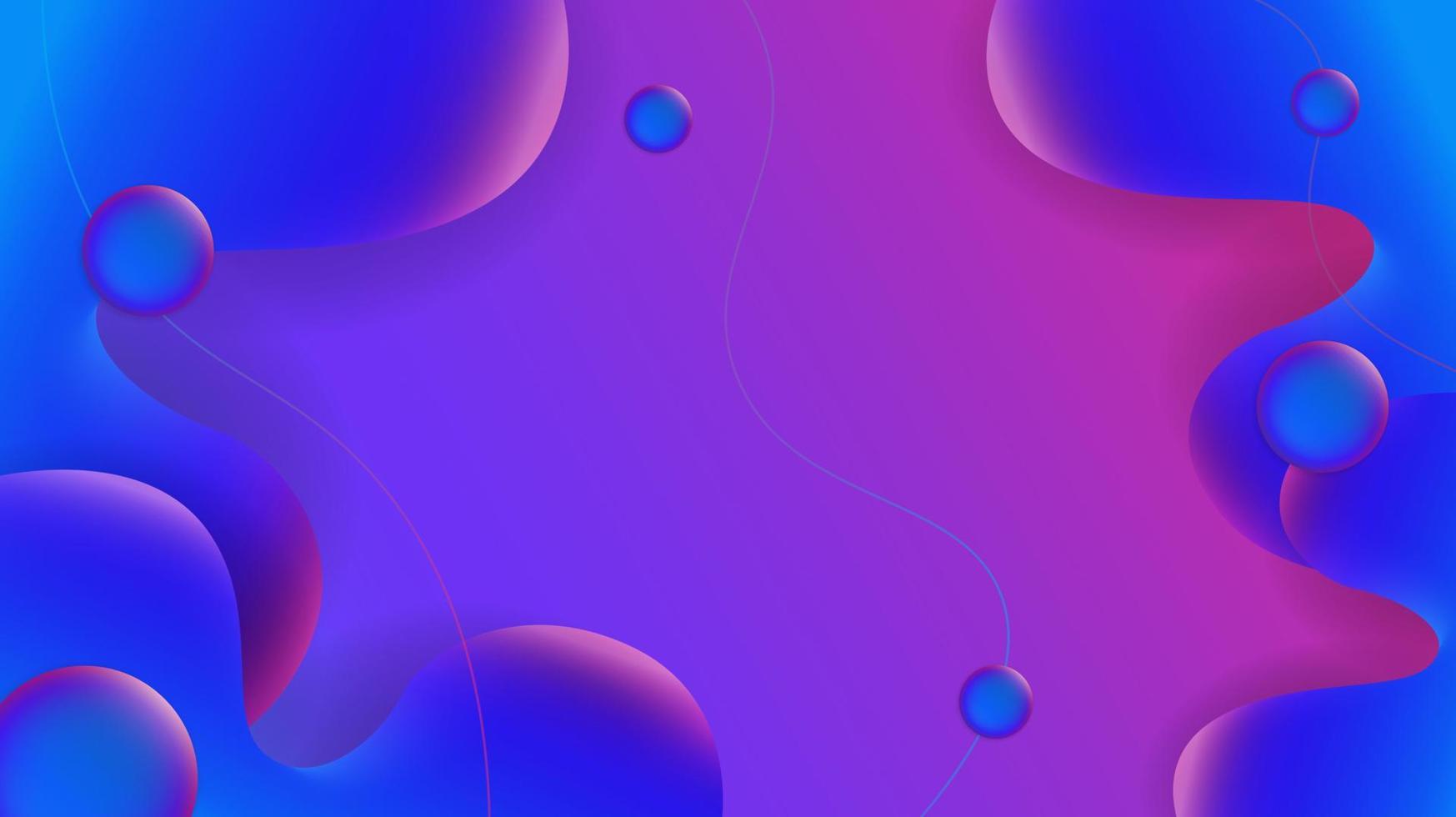abstrakter Hintergrund mit Farbverlauf mit fließenden Formen vektor