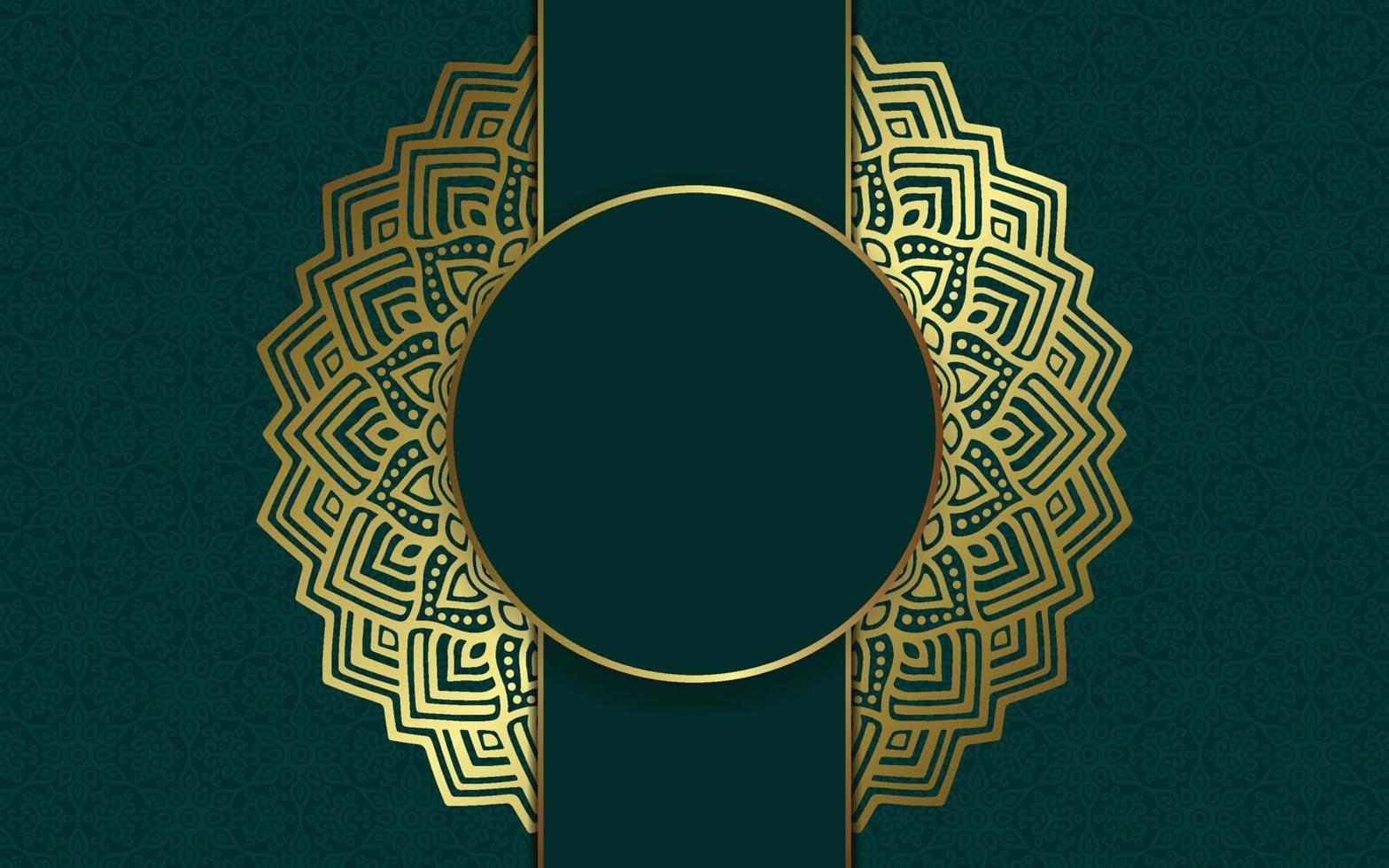 Luxus-Mandala-Hintergrund mit goldenem Arabeskenmuster arabisch-islamischer Oststil. Dekoratives Mandala im Ramadan-Stil. Mandala für Print, Poster, Cover, Broschüre, Flyer, Banner vektor