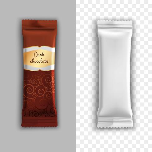 Produktverpackungsdesign vektor