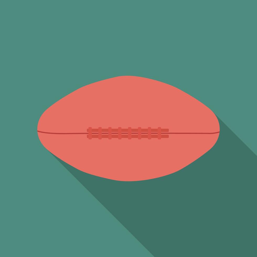American-Football-Ball-Symbol. Vektor-Illustration vektor