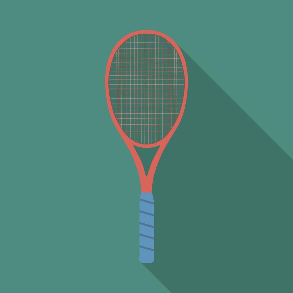 Tennisschläger-Symbol. Vektor-Illustration vektor