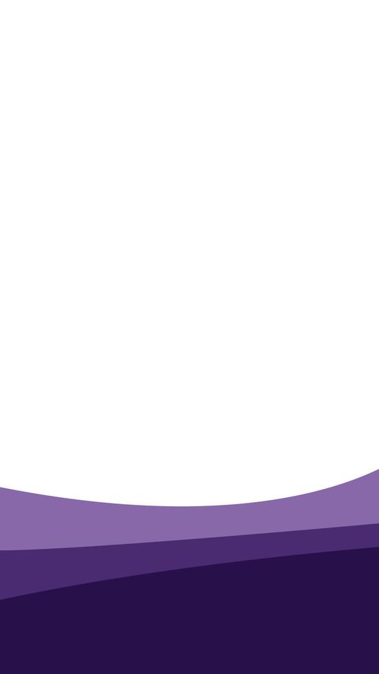 einfacher lila Hintergrund. flache violette Abstufung. welliger Hintergrund vektor