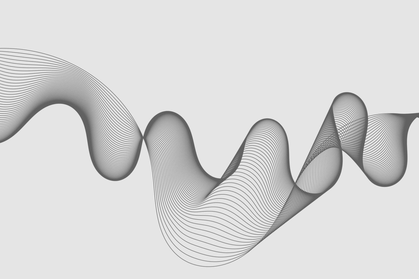 abstraktes Wellenelement für Design. digitaler Frequenzspur-Equalizer. vektor