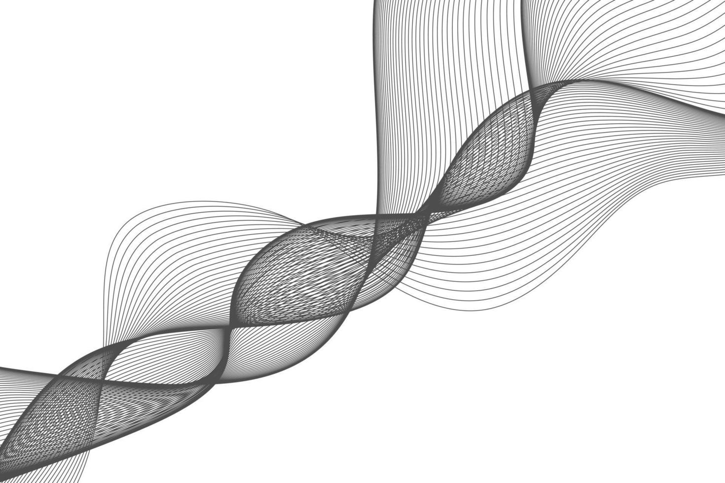 abstraktes Wellenelement für Design. digitaler Frequenzspur-Equalizer. vektor