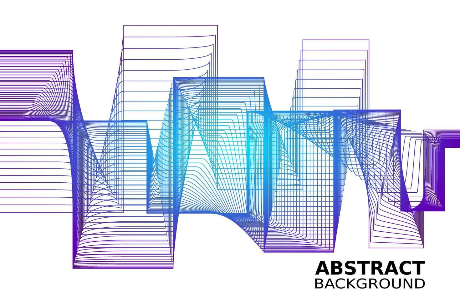 abstrakt våg element för design. digital frekvensspårequalizer. vektor
