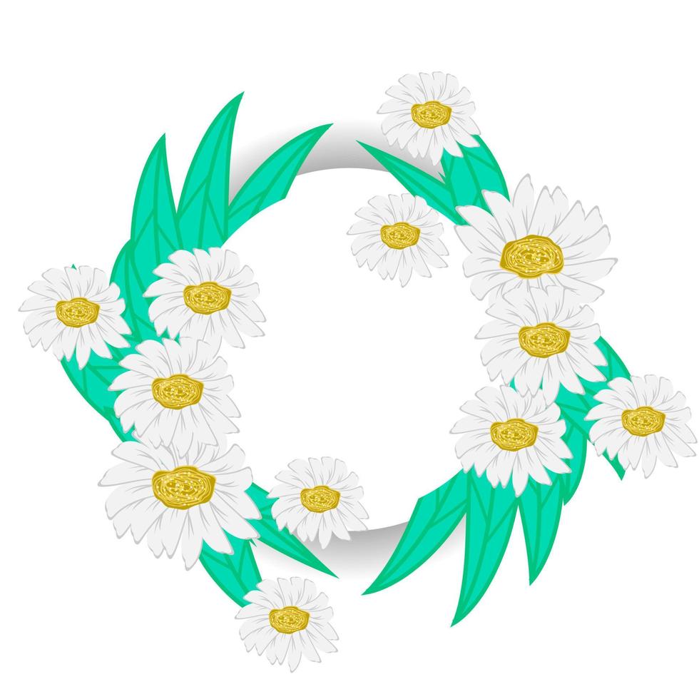 blomma prydnad vektor ikon illustration