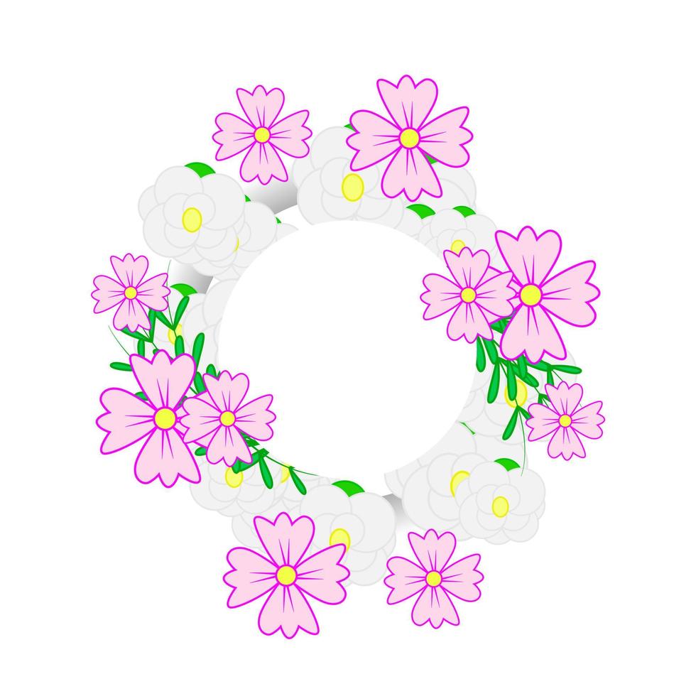 blomma prydnad vektor ikon illustration