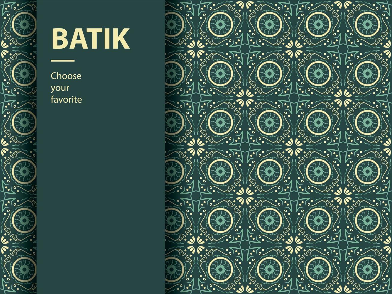 Batikmuster traditionelles Indonesien Motiv Java Kultur Kulisse Hintergrund Tapete Geometrie Farbe nahtlose Vorlage Papier Mode kreative Vintage Design Textur Stoff künstlerisch asiatische Form ethnisch vektor