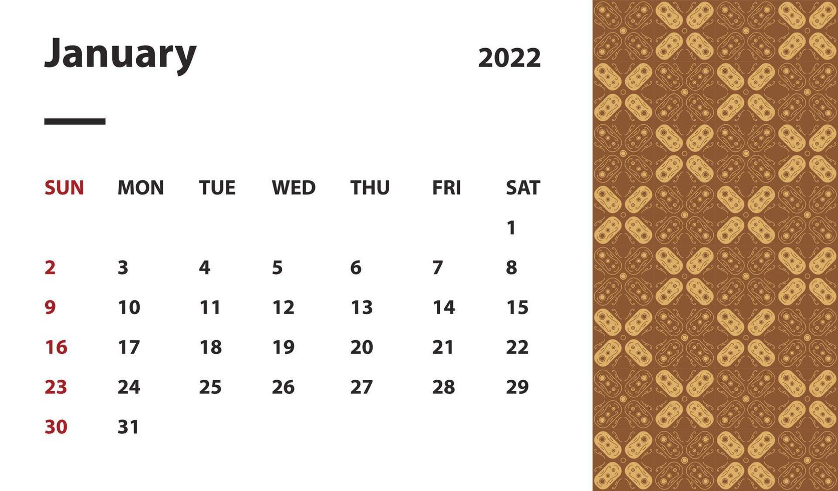 bakgrund tapet layout kalender kontor tid dagbok 2022 nyår mall ikon logotyp mönster dag månad stil dagbok platt designelement svart vintage företag säsong nummer datum söndag element vit vektor