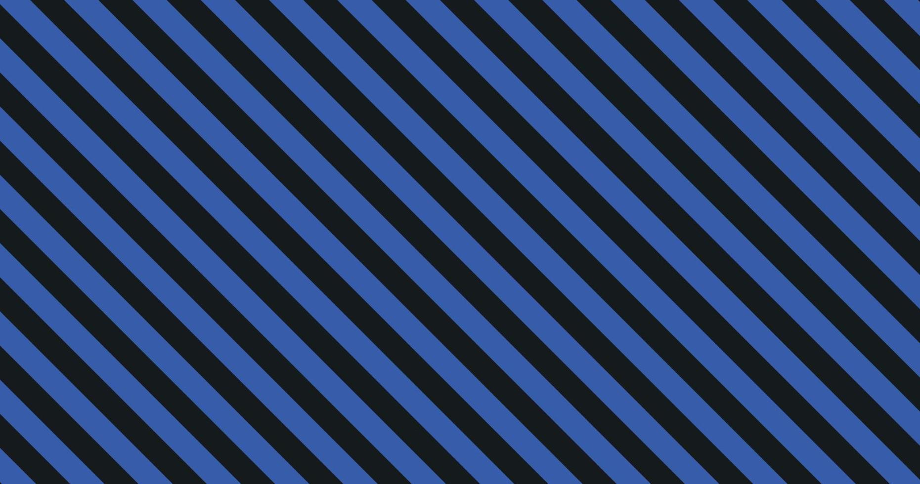 abstrakter, breiter, stilvoller Retro-Hintergrund mit Zick-Zack-Schrägzebrastreifen-Linienmuster schwarz und blau, bereit für Ihr Design vektor