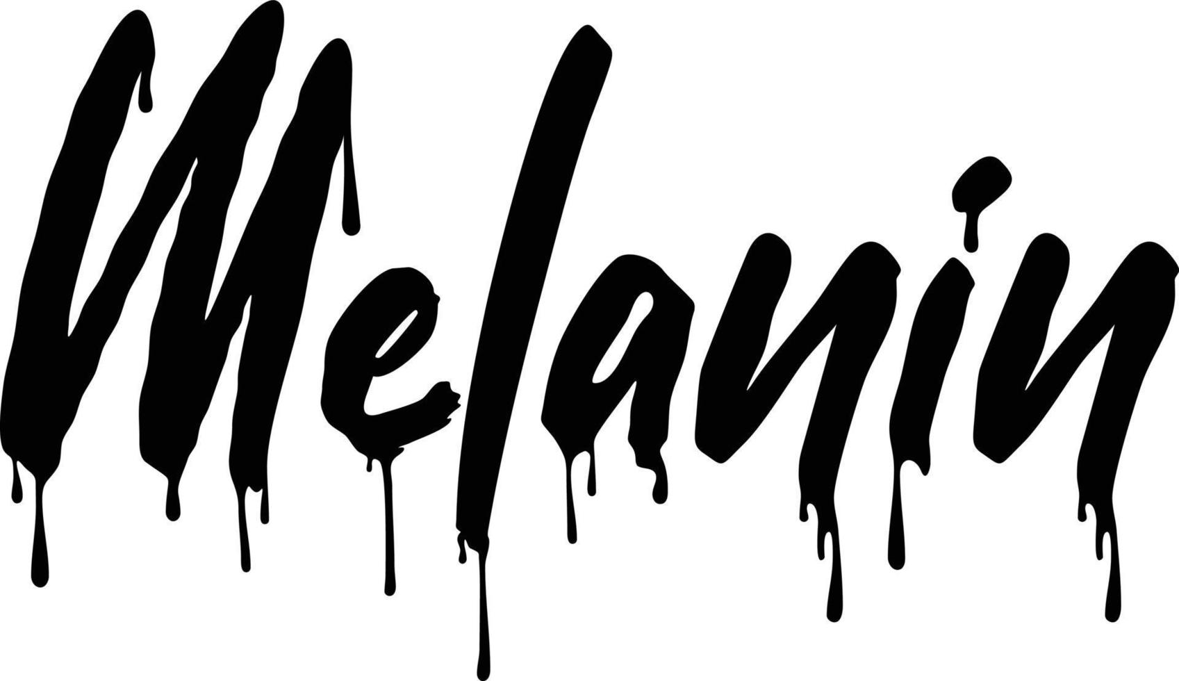 Melanin tropft Vektor