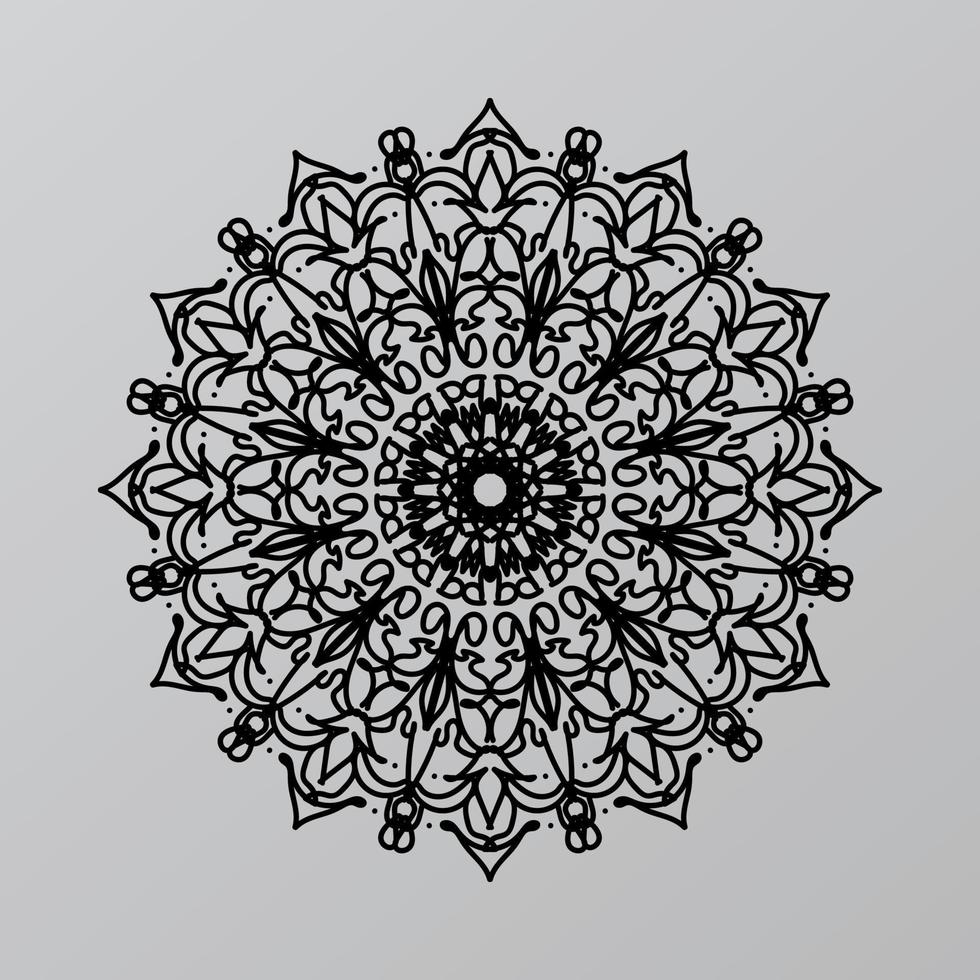 mandalas för målarbok. dekorativa runda ornament. ovanlig blomform. orientalisk vektor, anti-stress terapimönster. väv designelement. yoga logotyper vektor. vektor