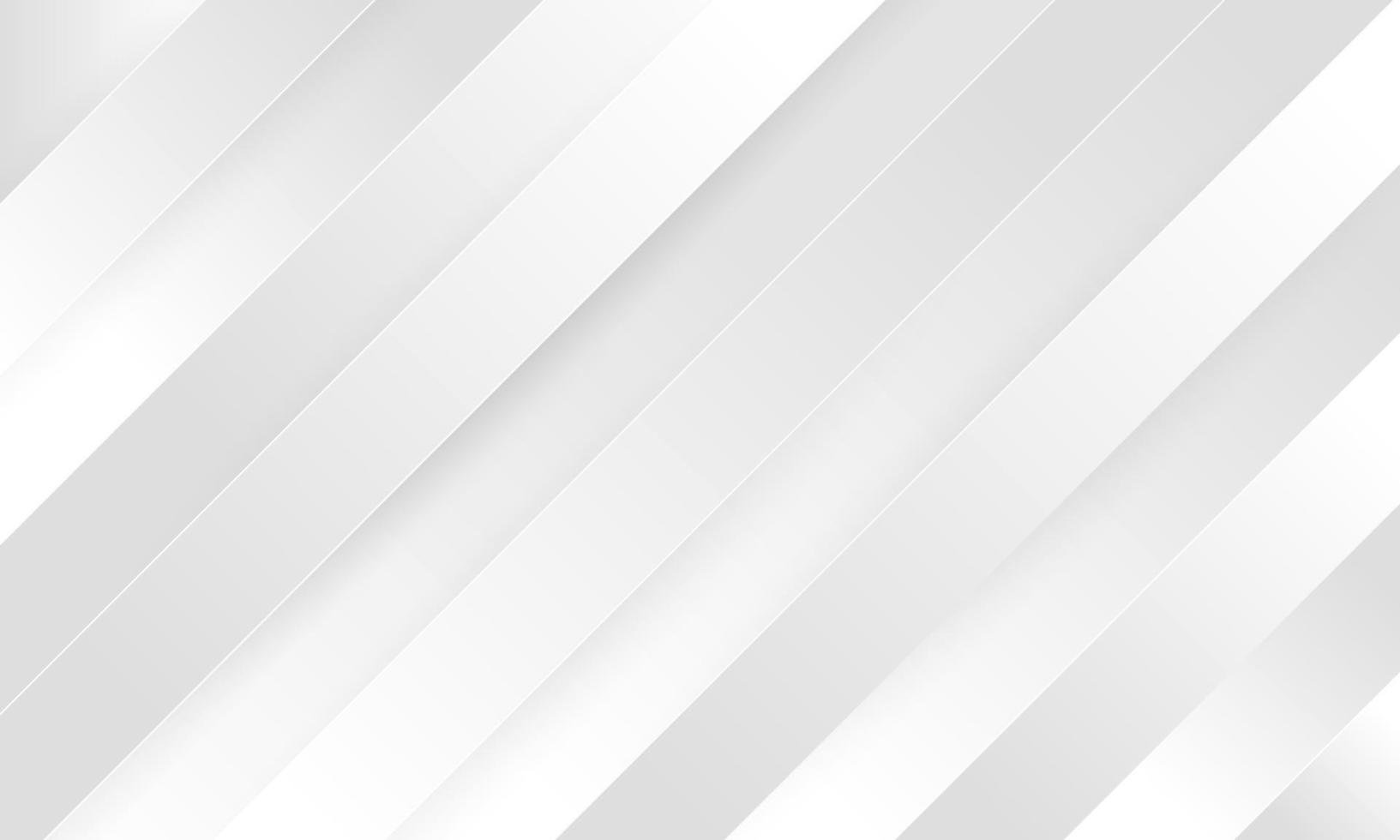 abstrakter weißer dynamischer Hintergrund mit diagonalen Streifen. vektor