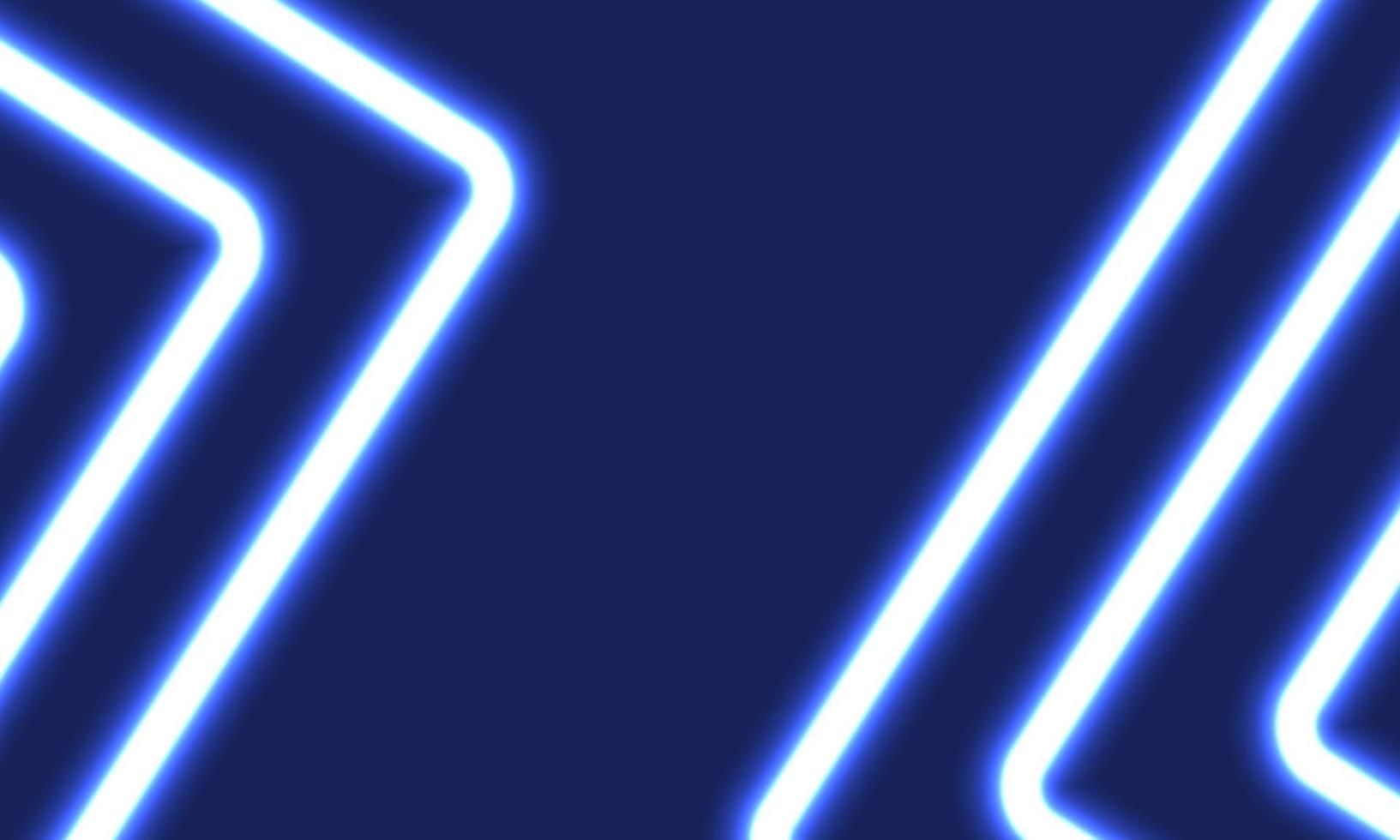 abstraktes Neonhintergrunddesign, blaues Neonhintergrunddesign. Vektor-Illustration vektor