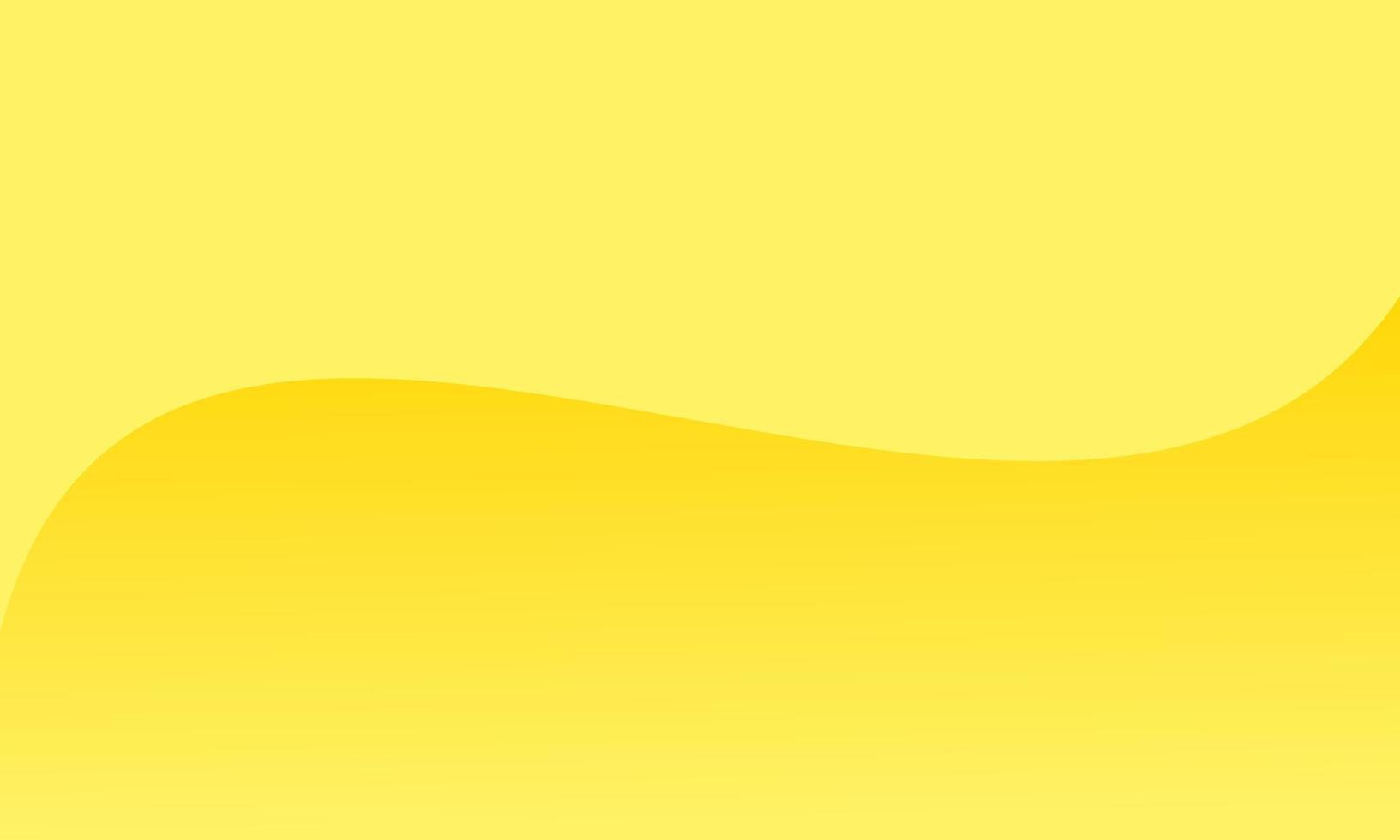 gelbes Hintergrunddesign. abstraktes gelbes Steigungshintergrunddesign. Vektorgrafiken vektor