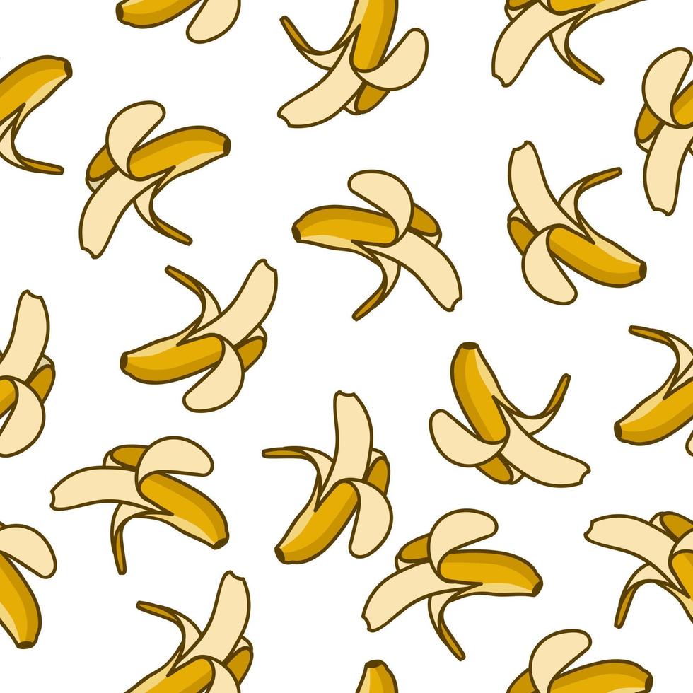 Bananenmuster-Design. Vektor-Illustration vektor