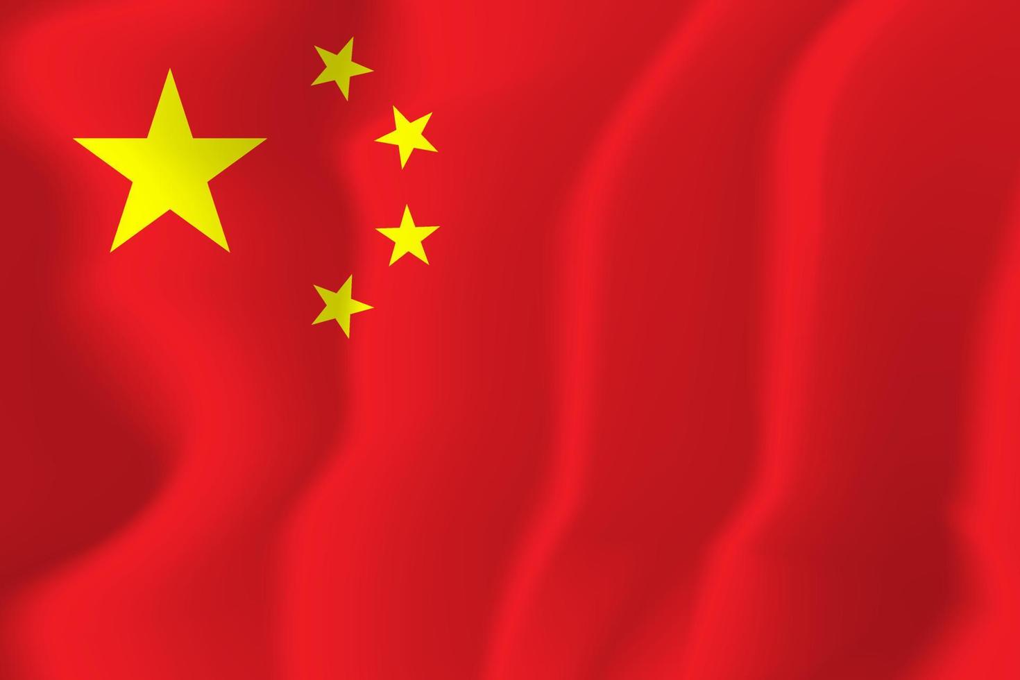 china nationalflagge wehende hintergrundillustration vektor