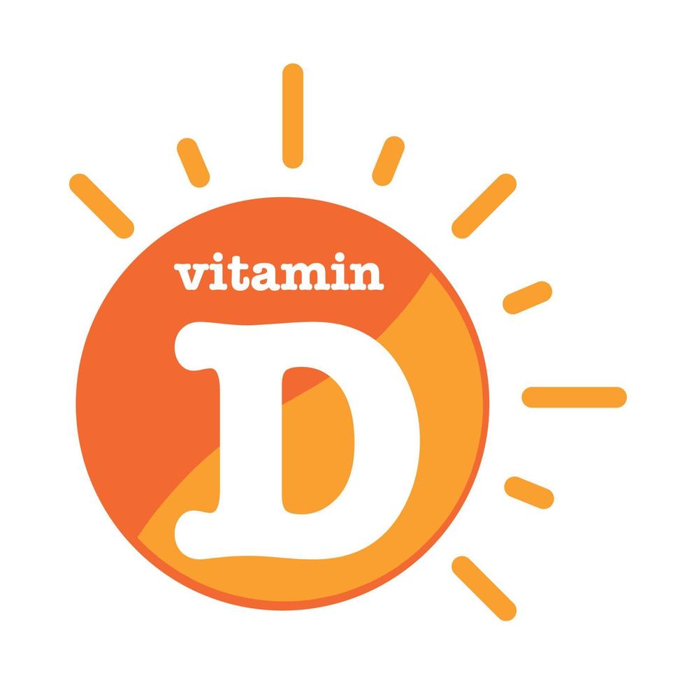 vitamin d sol ikon logotyp samling set, kropp kolekalciferol. gyllene droppe vitamin komplex droppe. medicinsk för heath vektorillustration vektor