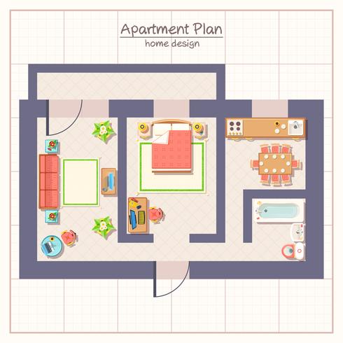 Architekturplan Illustration vektor