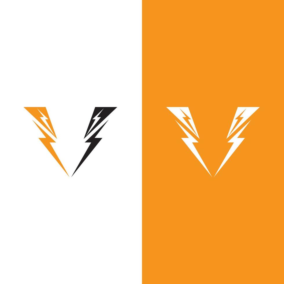 flash thunderbolt logotyp mall vektor