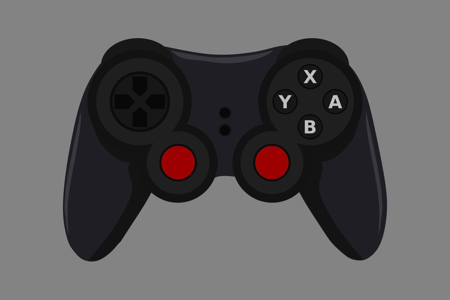 vektor joystick spelkontroll. gamepad vektor illustration. videospel stick illustration