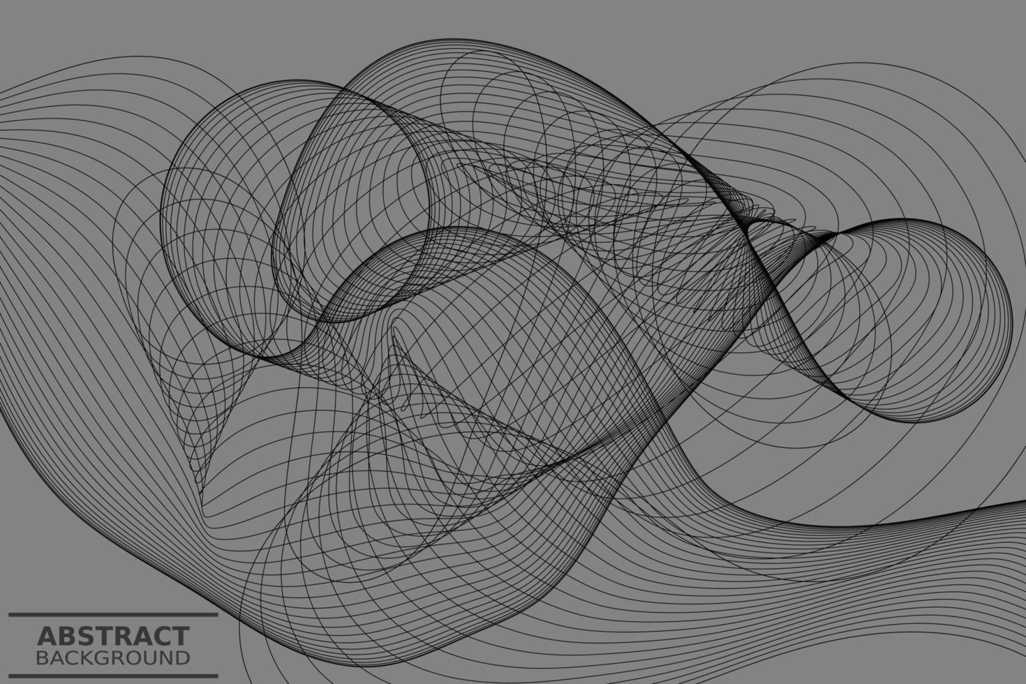 abstraktes Wellenelement für Design. digitaler Frequenzspur-Equalizer vektor