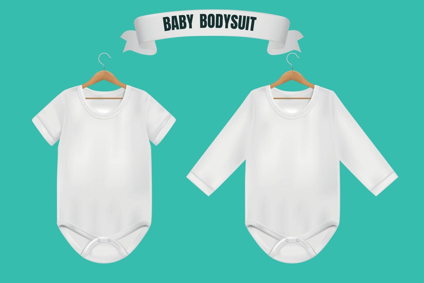 realistisk babybody vektor