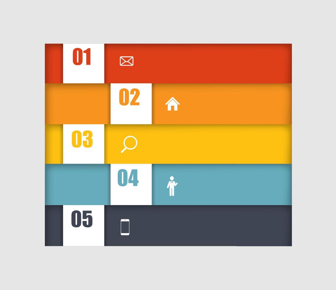 Infografik-Geschäftsschablonen-Vektorillustration vektor