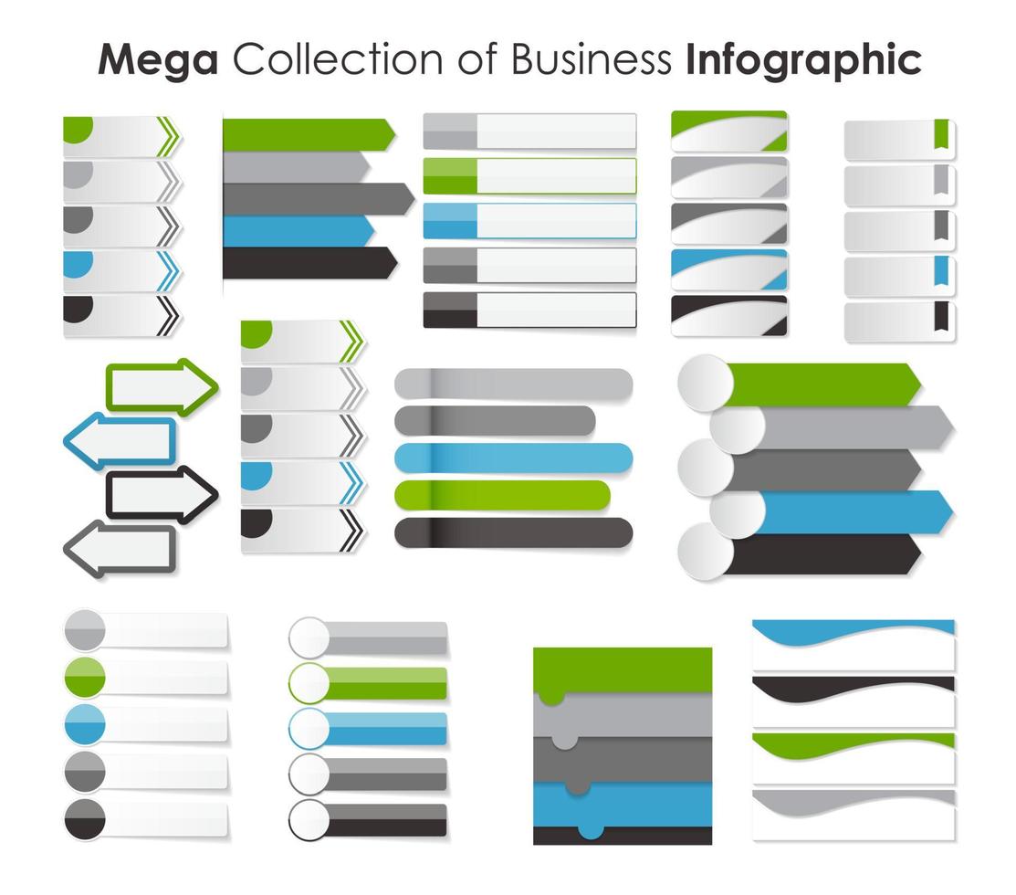 Infografik-Vorlagen für Business-Vektor-Illustration. eps10 vektor